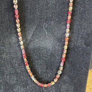 Vibrant Multi-Color Beaded Necklace